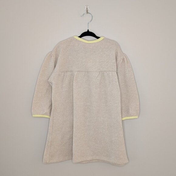 💜 2 for 30 💜 Zara Beige Neutral Knit Dress - Picture 2 of 4